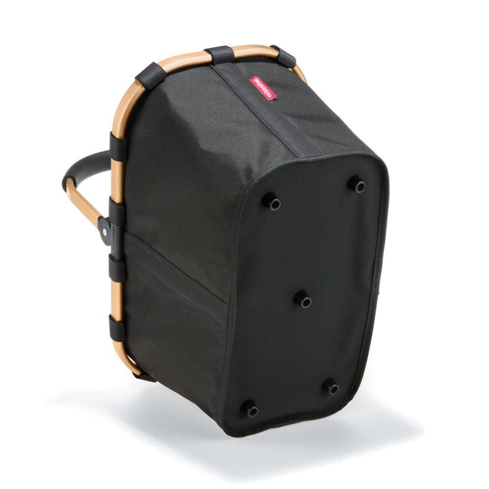 Reisenthel Carrybag Frame - Panier - Noir/cadre Or/48x29x28cm