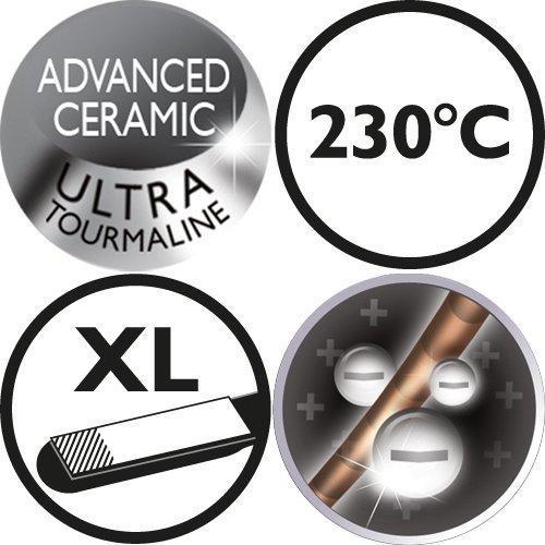 Fer A Lisser Remington S7710 - Lisseur Proionic Triple Action - Anti Frisottis - Anti Electricite Statique