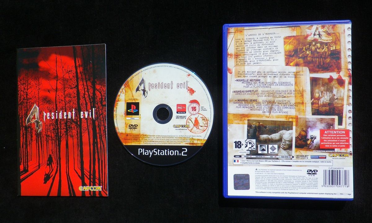Resident Evil 4 - Jeu Ps2