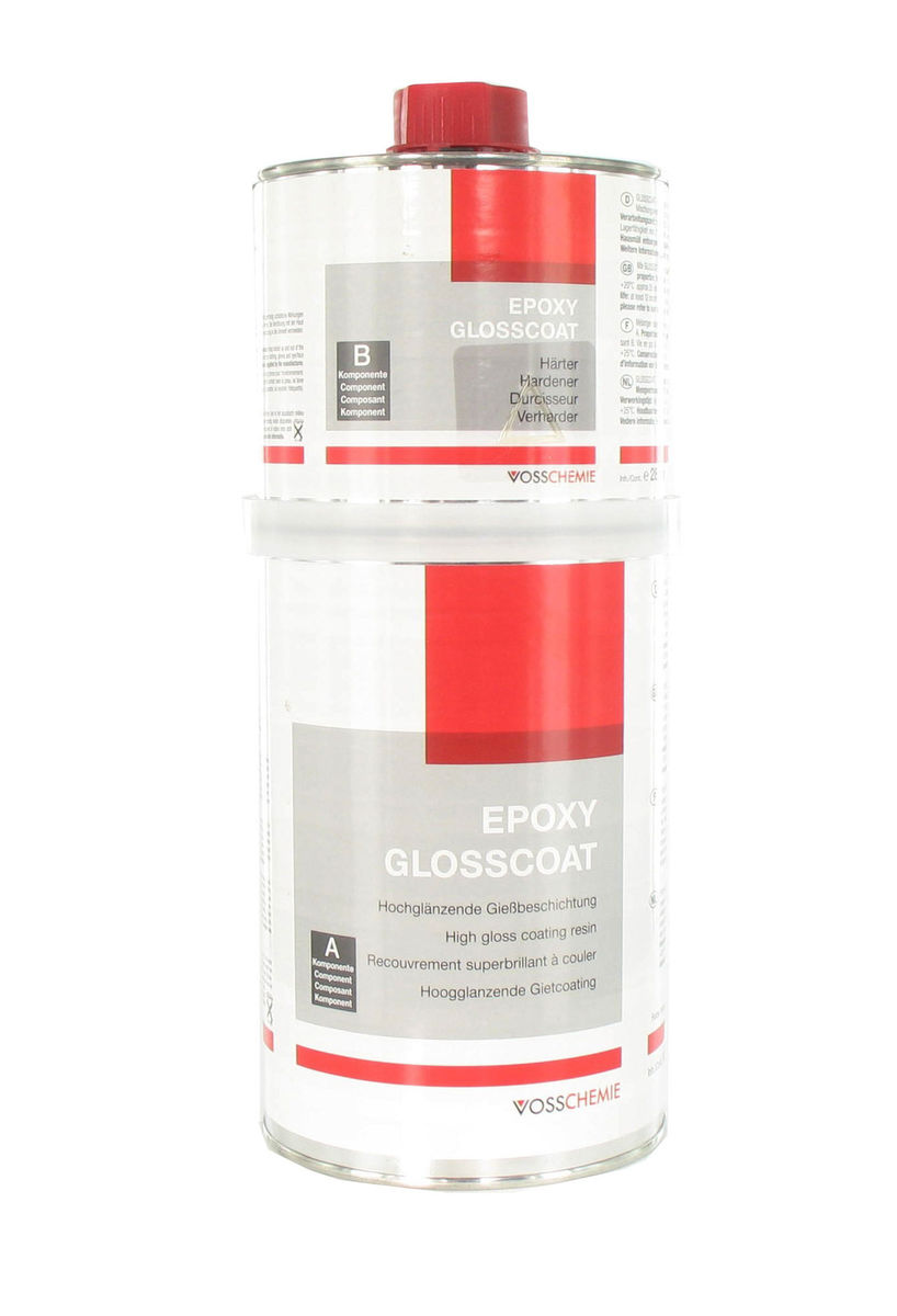 Resine epoxy glosscoat Vosschemie 1 KG - SOLOPLAST