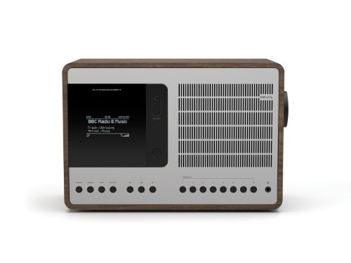 Revo SuperConnect Radio reveil Wi Fi DAB Bluetooth Argent