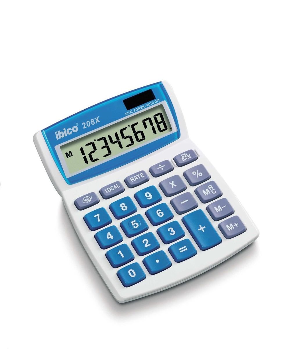 Rexel - Ibico 208X Calculatrice de Bureau - Standard