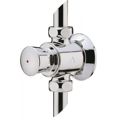 Robinet de douche simple mural alimentation par le bas PRESTO 50
