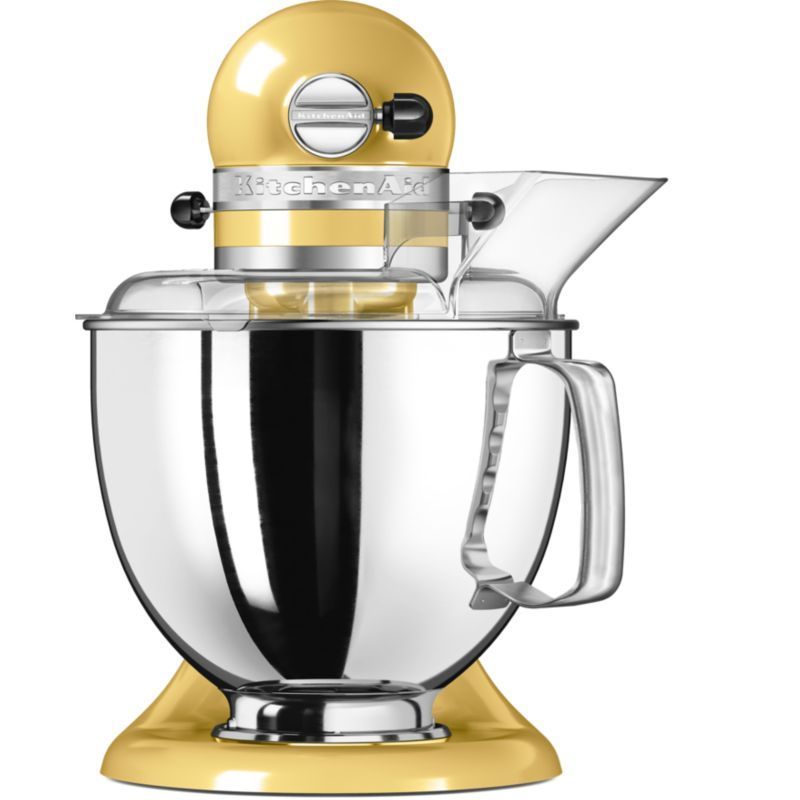 Kitchenaid Robot Patissier Sur Socle 4,8 L Jaune Pastel - Artisan - 5ksm175psemy