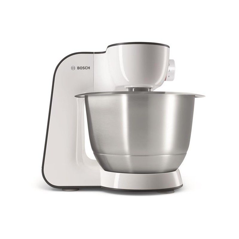 Robot patissier - Mum 5 - MUM50123 - Bosch 3,9L / Blender 1,25 L - Blanc et Gris
