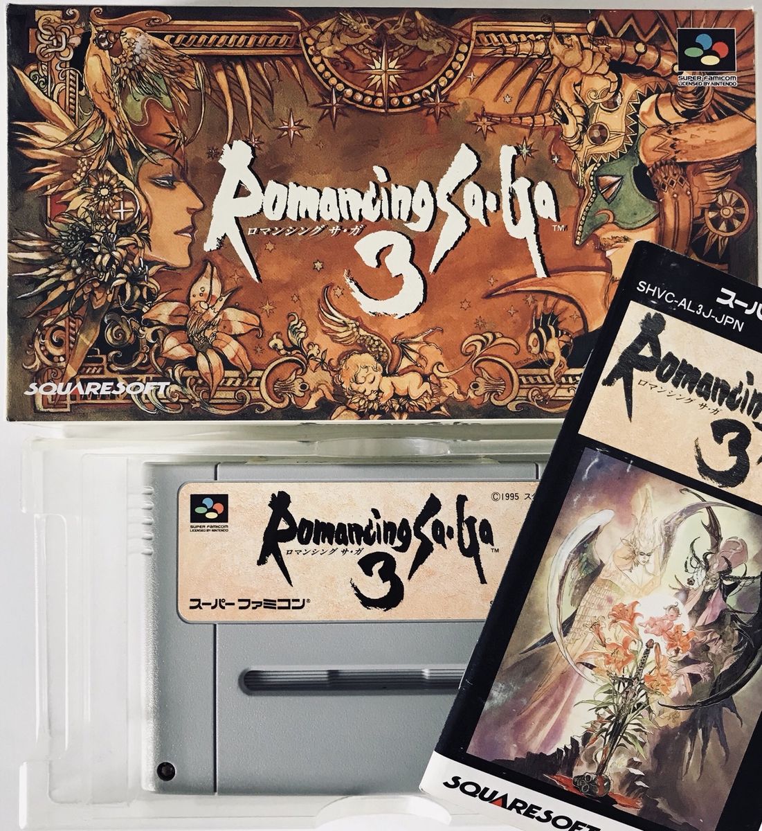 Square Enix Romancing Saga 3 Version Japon Snes Super Nintendo