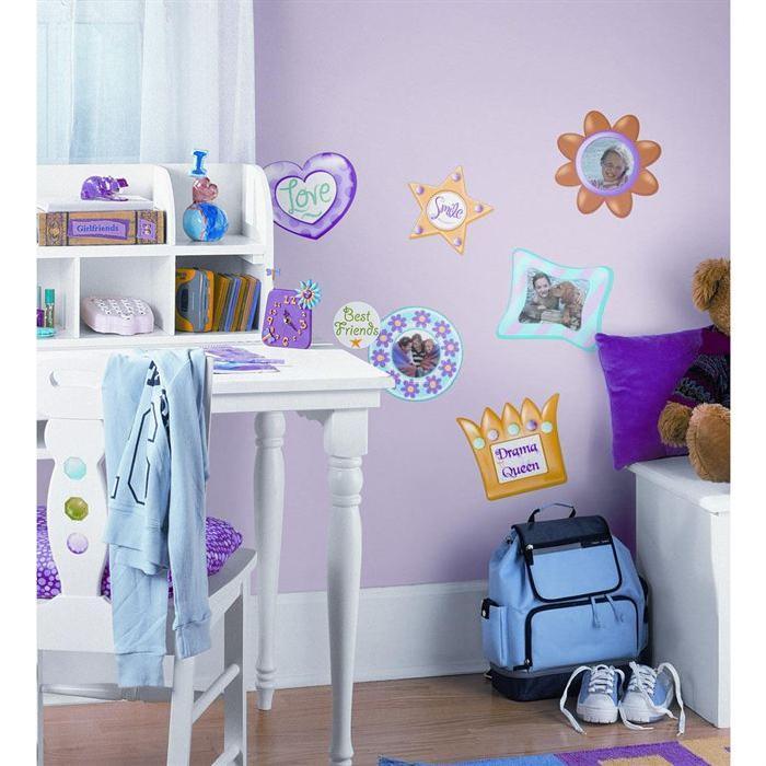 Stickers CADRES PRINCESSE Roommates Repositionnables (32 stickers)