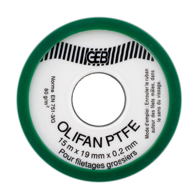 Ruban teflon PTFE Standard gros diametre