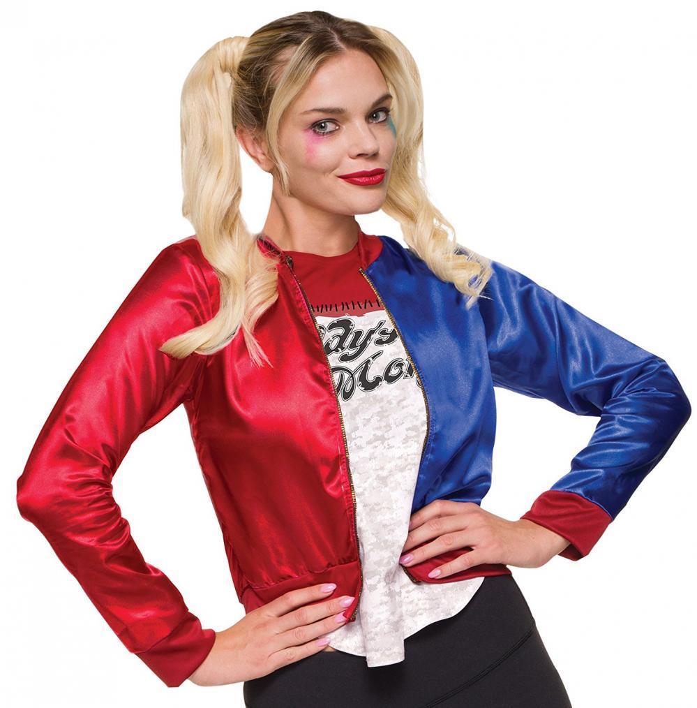 Veste Et T Shirt Integre Harley Quinn Suicide Squad Femme Taille S