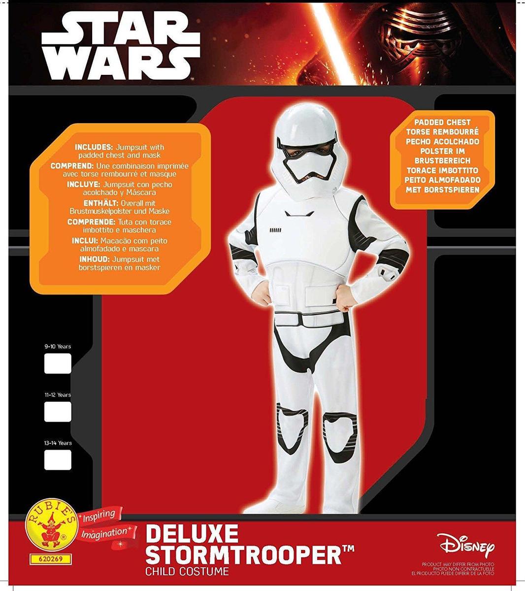 Deguisement Luxe Stormtrooper Star Wars Vii Enfant 13 A 14 Ans (153 A 164 Cm)