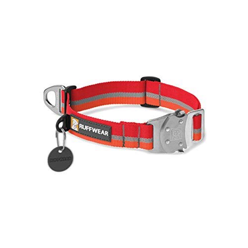 Collier Pour Chien Ruffwear Top Rope Rouge Tailles : M