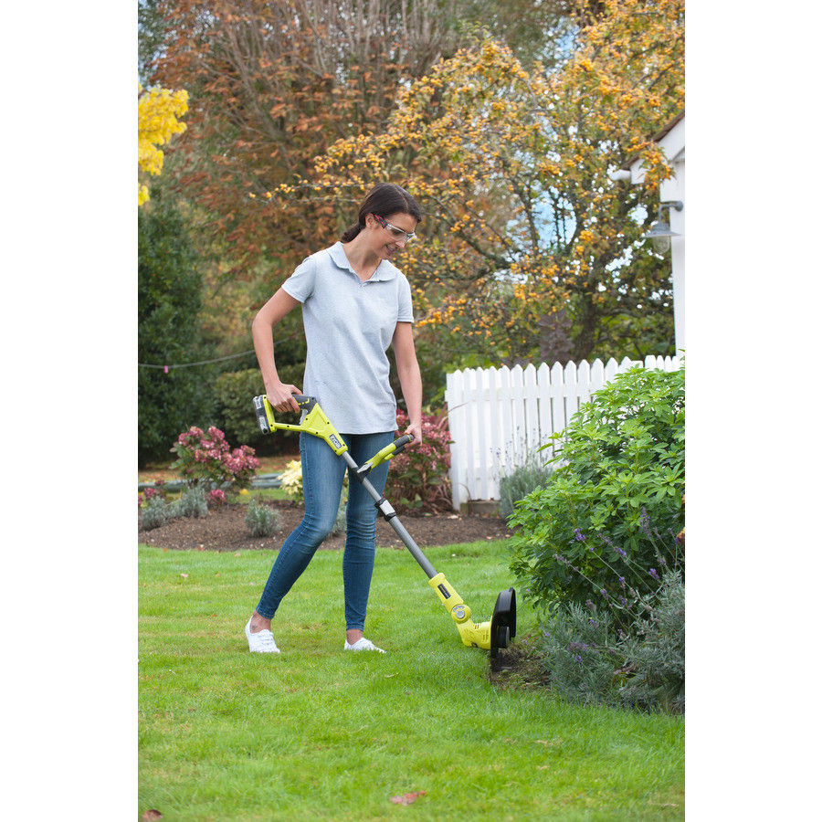 Coupe Bordures - Dresse Bordures Ryobi 18v One+ - 1 Batterie Lithiumplus 2.5ah - 1 Chargeur Rapide Rlt183225f
