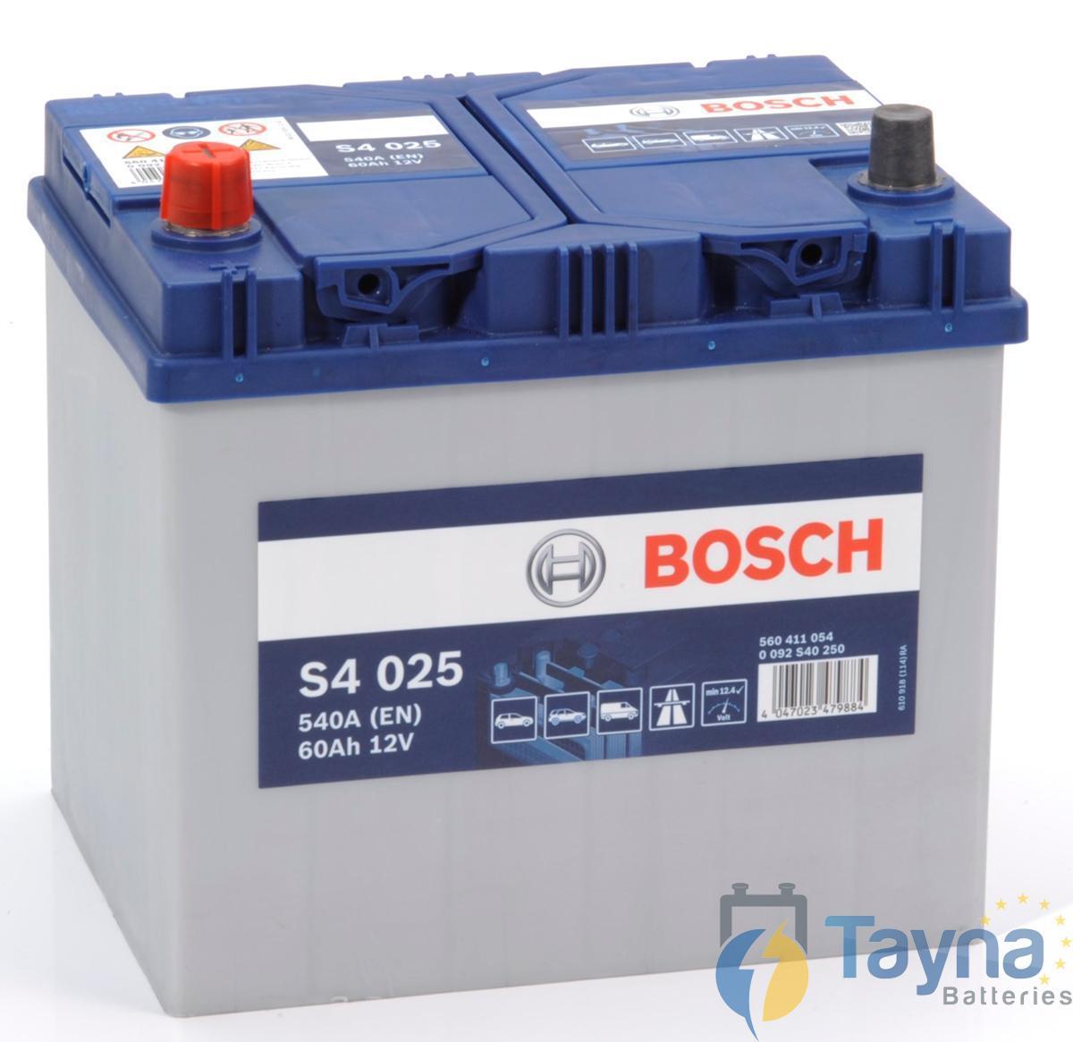 Bosch S4025 - Batterie Auto - 60a/h - 54...