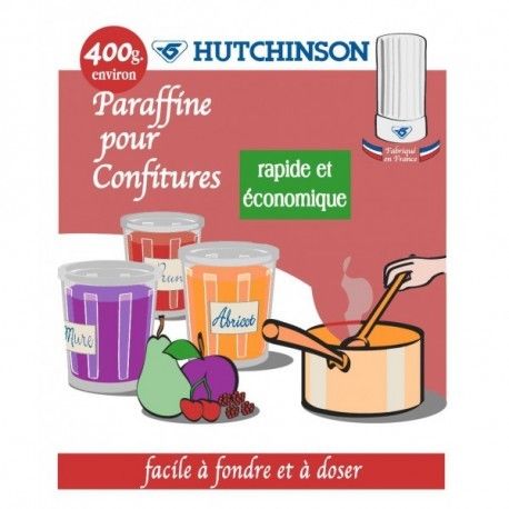 Hutchinson Paraffine Pour Confitures - 400 G