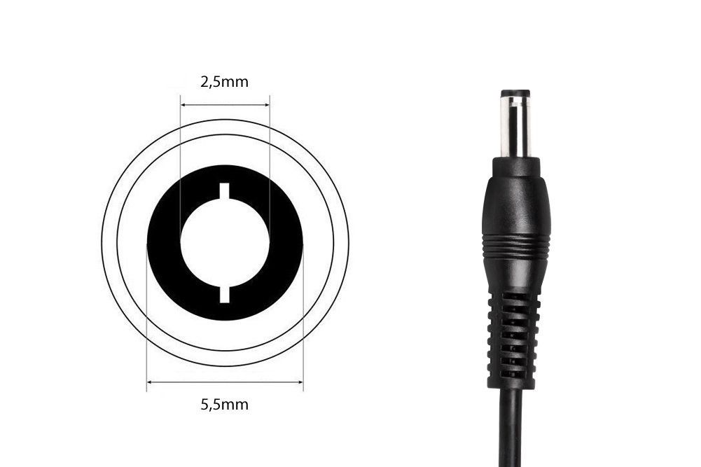 Salcar 12v 6a 5a Alimentation Adaptateur 5,5 X 2,5mm(2.1mm) Transformateur Pour 