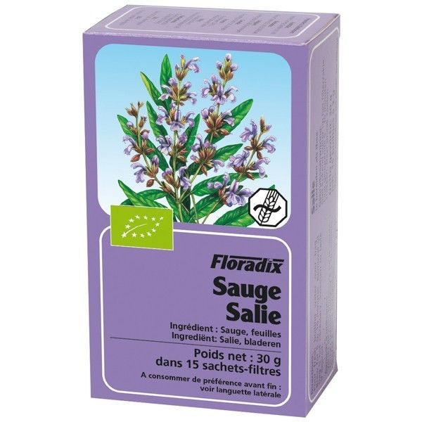 Floradix Tisane Sauge - 15 Infusettes - Floradix