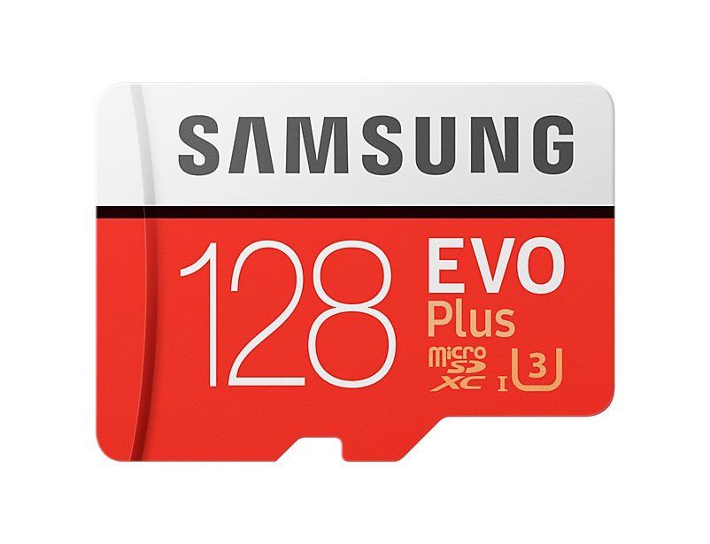 Samsung Evo Plus Mb-mc128g - Carte Memoire Flash (adaptateur Microsdxc Vers Sd Inclus(e)) - 128 Go - Uhs-i U3 / Class10 - Microsdxc Uhs-i