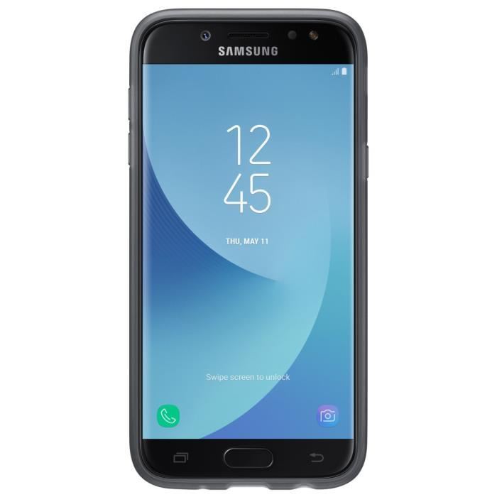 Samsung Coque Souple Galaxy J7 2017 Noir