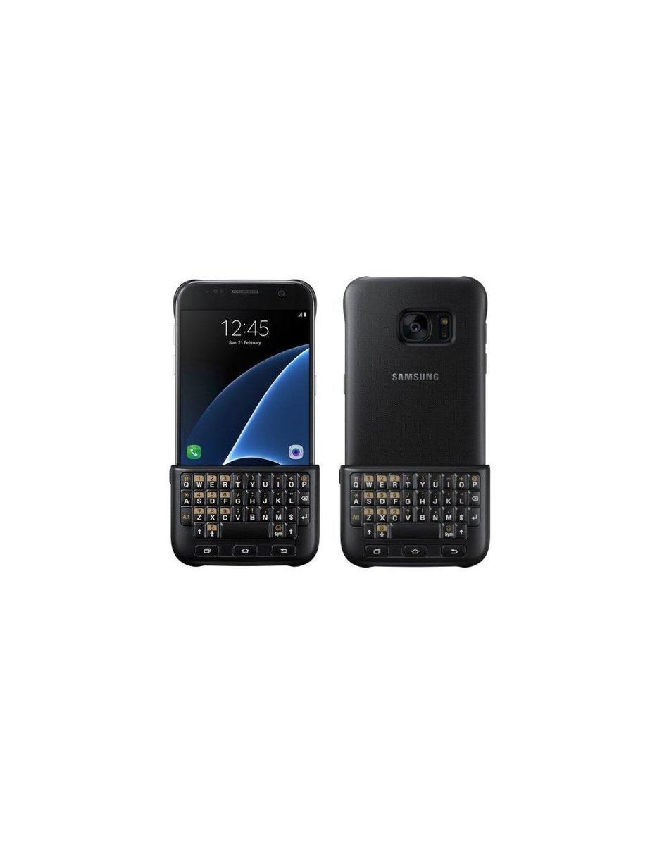 Samsung Coque Clavier Cover Noir Pour Samsung Galaxy S7 Edge