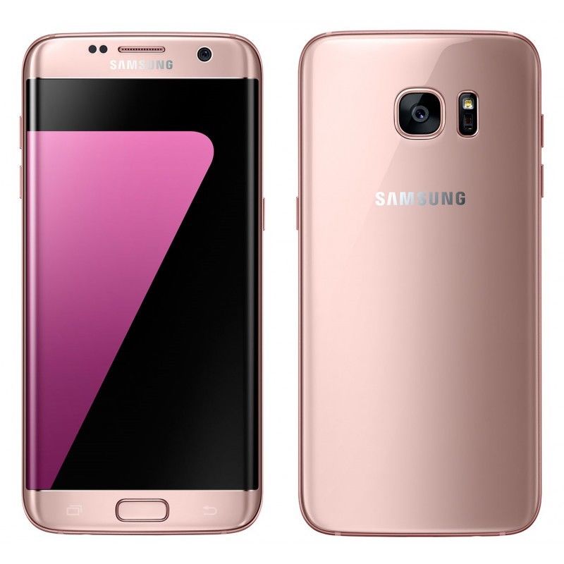 Samsung Galaxy S7 Edge 32 Go Or Rose Debloque - Etat Correct - Sm-g935fedaxef
