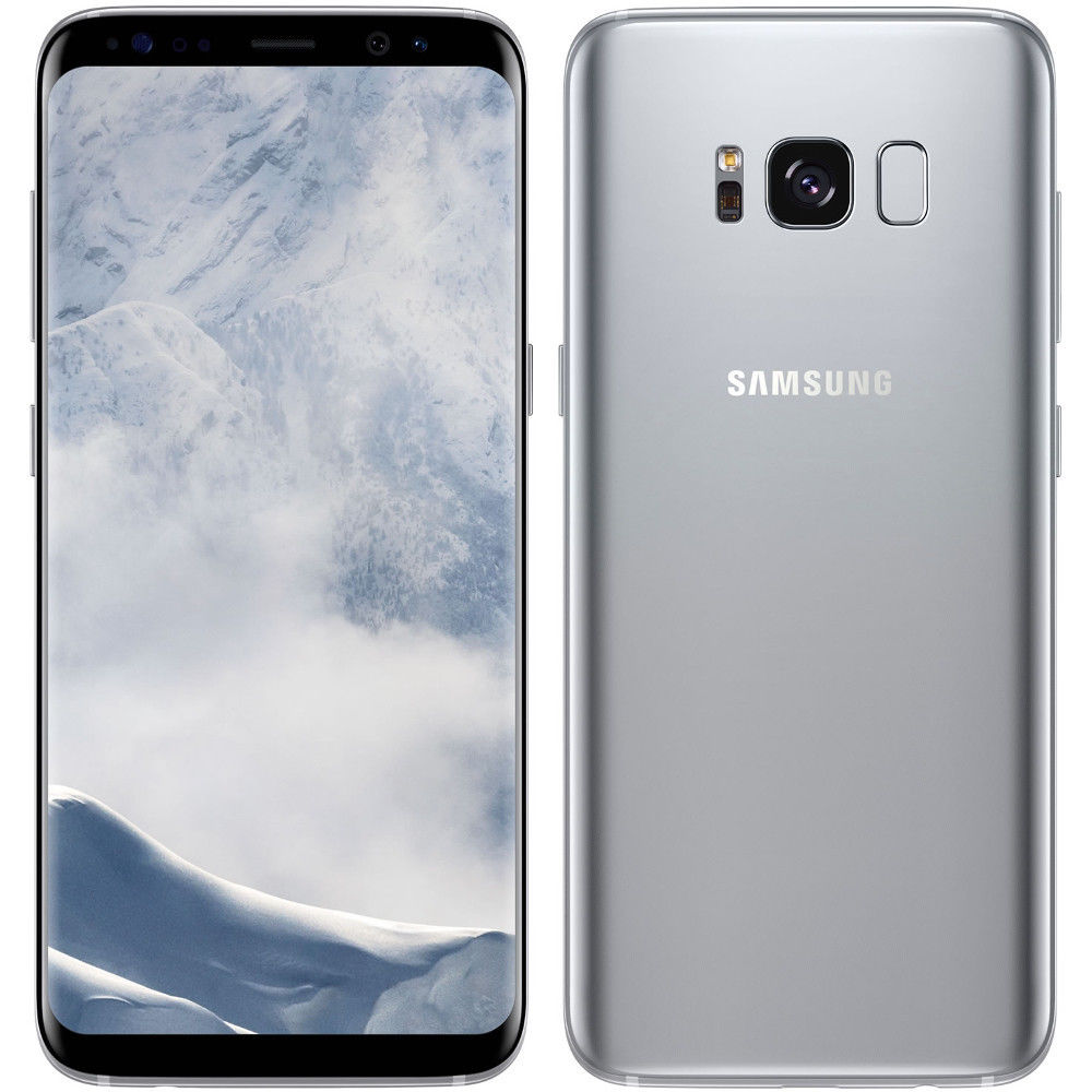 Samsung Galaxy S8 64 Go Argent - Reconditionne - Tres Bon Etat