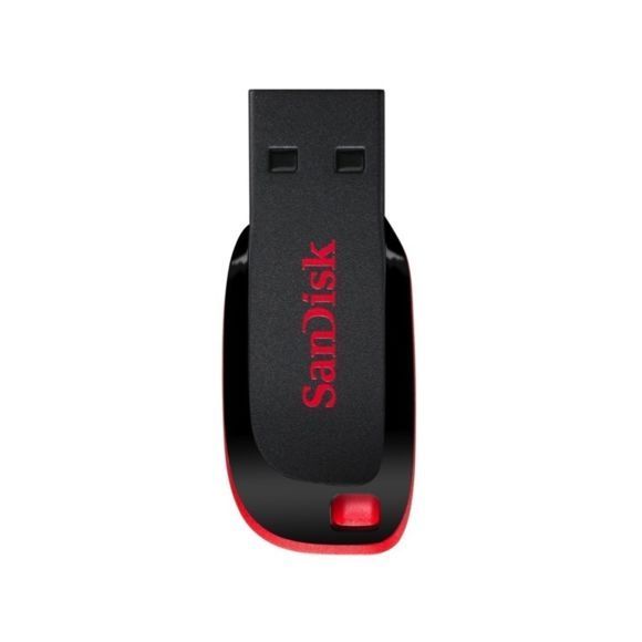 Sandisk - Cle Usb - Cruzer Blade - 64 Go - Usb 2.0 (sdcz50-064g-b35)