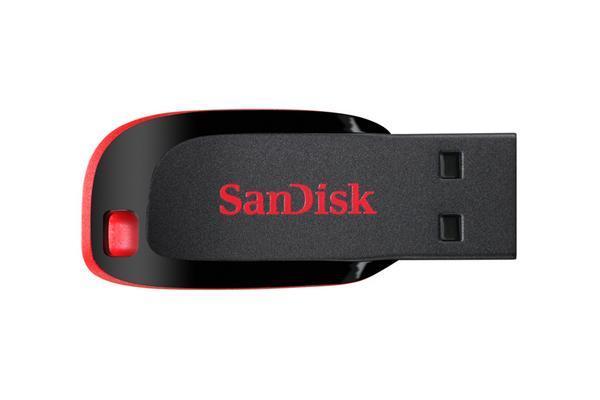 Cle USB SANDISK Cle USB 20 Cruzer Blade 64Go