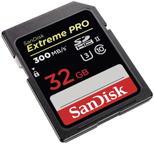 Sandisk Extreme Pro - Carte Memoire Flash - 32 Go - Uhs-ii U3 / Class10 - 1733x/2000x - Sdhc Uhs-ii