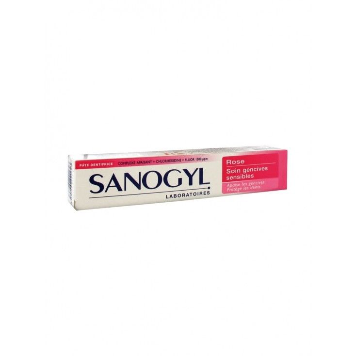 Sanogyl Dentifrice Rose Soin Gencives Sensibles 75ml