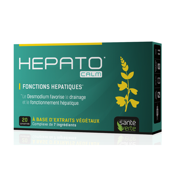 SANTE VERTE HEPATO'CALM 20 COMPRIMES