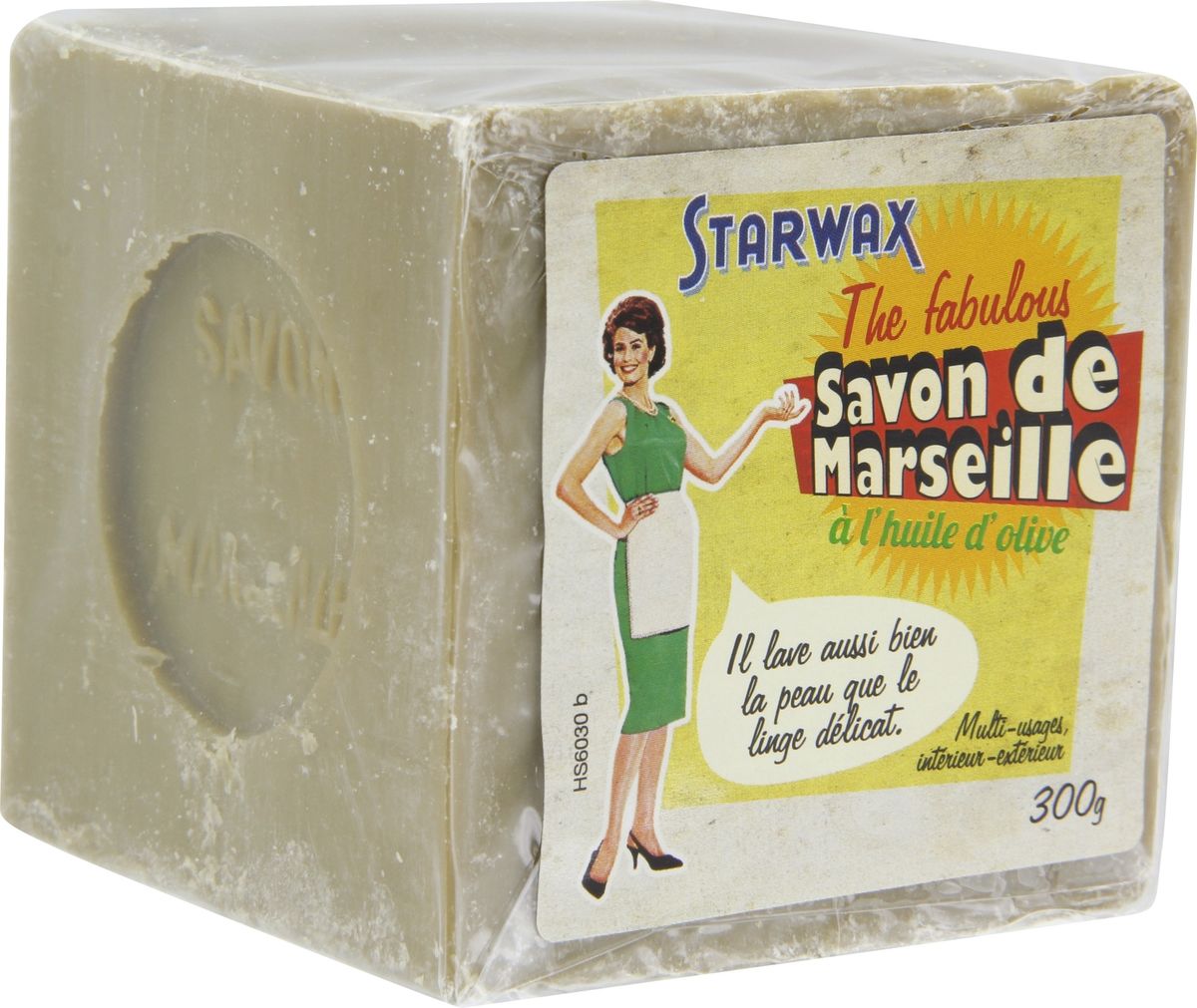 Savon de Marseille olive 300 g Starwax