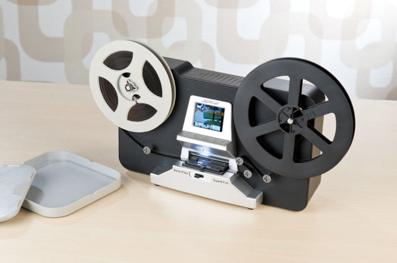 SOMIKON Scanner de pellicule pour films 8 mm et Super 8