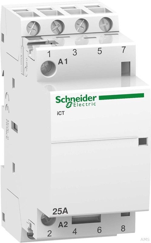 Contacteur 25a 4 No Acti9 A9c20834 Ict Schneider