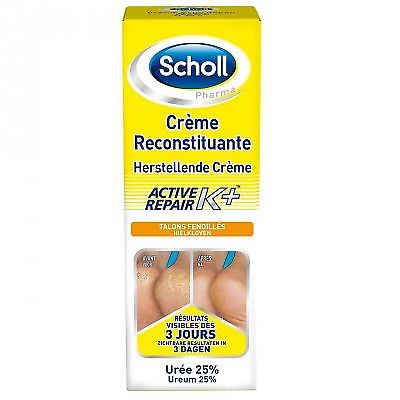 Scholl Creme Anti-crevasses K+ 120 Ml - Tube 120 Ml