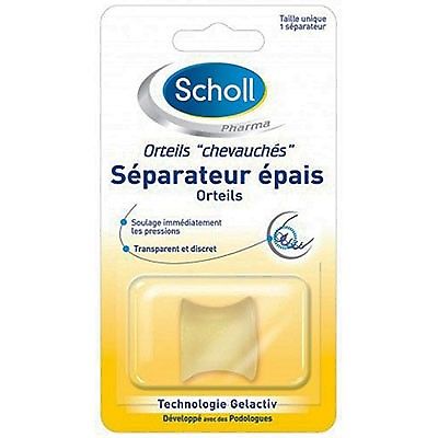Scholl Separateur D'orteils Gelactiv Épais - Blister 1 Separateur
