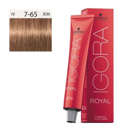 Schwarzkopf Professional Schwarzkopf Professional Teintures Igora Royalchocolatscreme Colorante Permanente 7 65 Blond Moyen Choco Dore