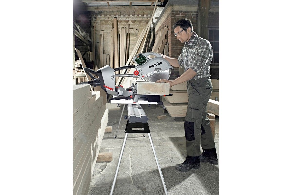 Metabo Scie A Onglets Radiale Kgs 315 Plus Avec