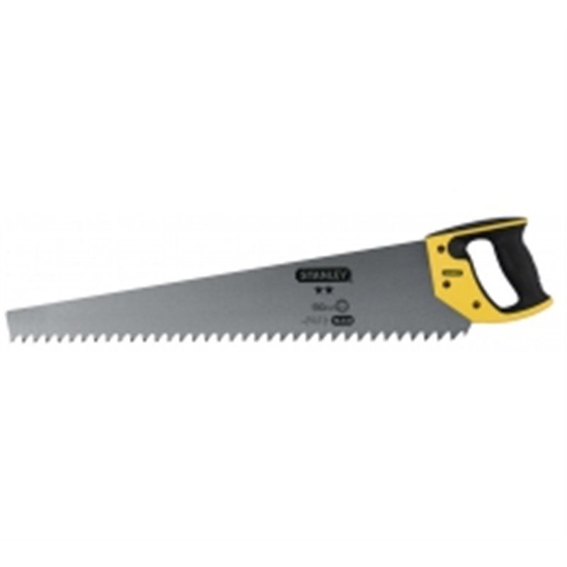 Scie a beton cellulaire Stanley - 1,2 dent/pouce - Longueur 650 mm