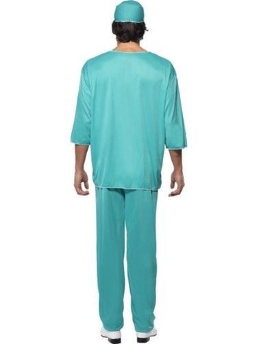 Deguisement Chirurgien Vert Smiffys Metier Adulte Homme Polyester
