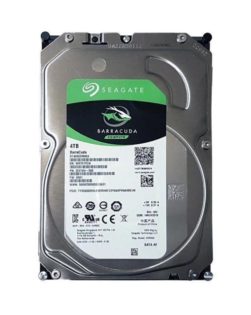 Disque dur interne 35 Seagate 4To 5400tr SATA III 256Mo Barracuda ST4000DM004