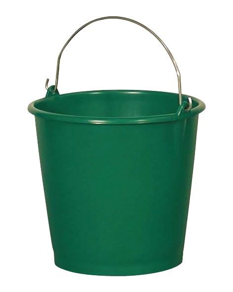 Seau rural/industriel gradue vert extra fort 22 l 26/37 x 33,5