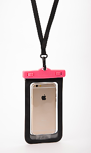 Seawag - Pochette Etanche Pour Smartphone - Noir Et Rose
