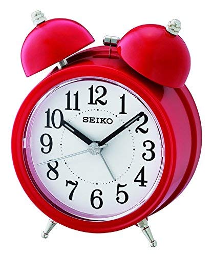 horloge Seiko Clocks Bedside Bell Alarm QHK035R