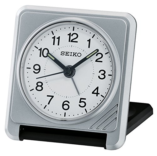 Seiko Reveil De Voyage Qht011w, Blanc