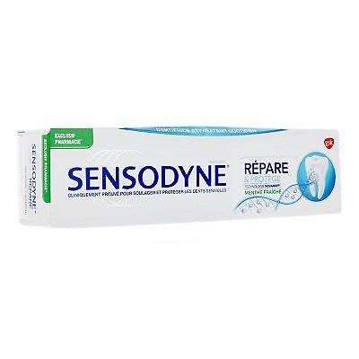 Sensodyne Dentifrice Repare et Protege Menthe Fraiche 75ml