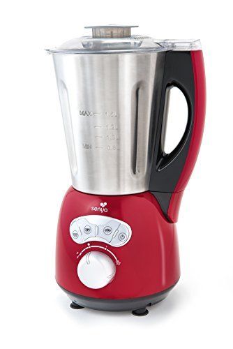 Mixeur Et Cuiseur Senya Cook Ice V3 1400w Inox Et Rouge Soup Maker