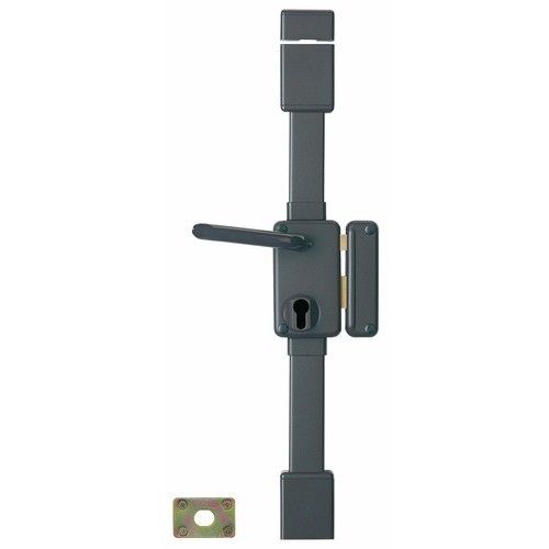 Serrure multipoint en applique marron droite a fouillot - Cle I - Axe a 45 mm - Beluga CP - Thirard