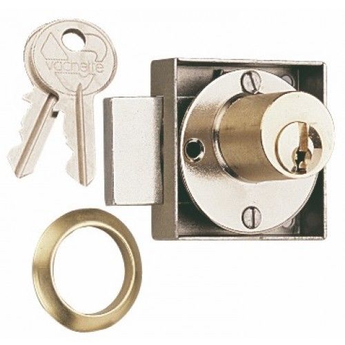 Serrure V135 V5 Diametre 25 Mm Droite Carre 20 Mm Profondeur 18 Mm Vachette 11310000