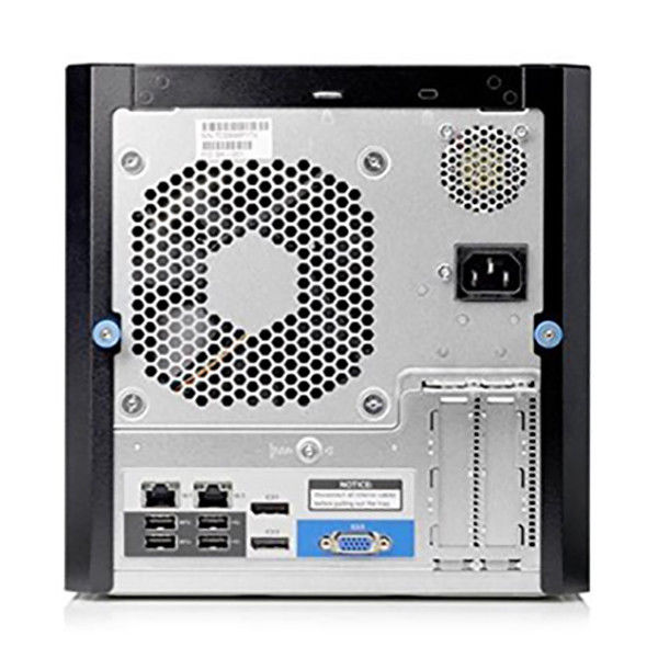 HPE ProLiant MicroServer Gen10 Entry - Serveur - Tour ultra micro - 1 voie - 1 x Opteron X3216 / 1.6 GHz - RAM 8 Go - aucun disque dur - GigE - moniteur : aucun