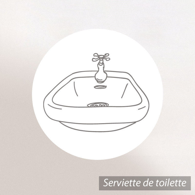 Linnea Serviette De Toilette 50x100 Cm N...